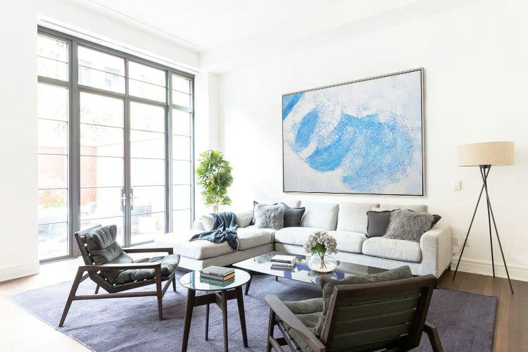 Extra Large Canvas Art,Oversized Horizontal Contemporary Art,Custom Canvas Wall Art,White,Grey,Blue.etc